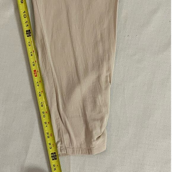 Natalie Busby Cream Cropped Pants - Picture 6 of 6